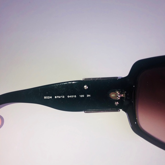 Bulgari Black and Chrome Woman’s Sunglasses - Picture 3 of 4